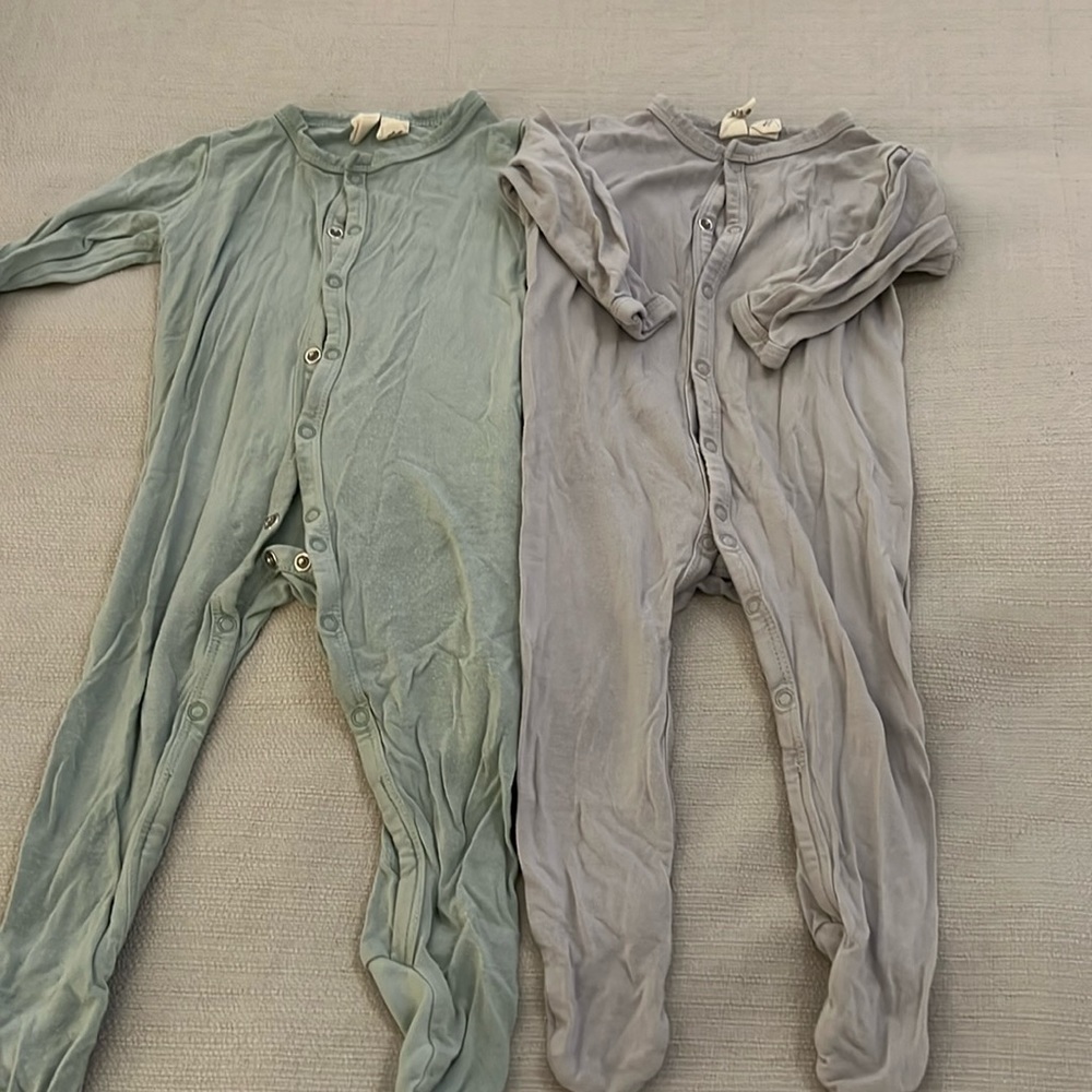 Kyte 2 piece bamboo pajama set GUC